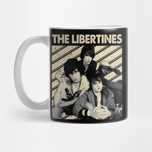 Libertine Rebellion Vintage Rock Tribute Tee Mug